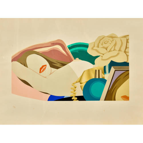TOM WESSELMANN : 'Nude with rose' (DOBIASCHOFSKY AUKTIONEN AG)