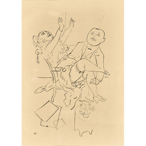 GEORGE (EIGTL. GROSS GROSZ : 'An der Grenze' (DOBIASCHOFSKY AUKTIONEN AG)