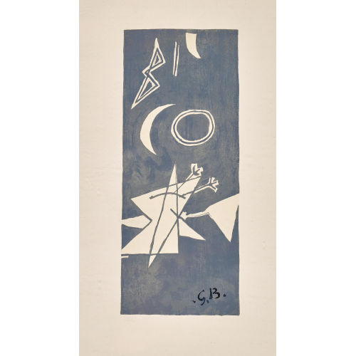 GEORGES BRAQUE : 'Ciel gris II' (DOBIASCHOFSKY AUKTIONEN AG)