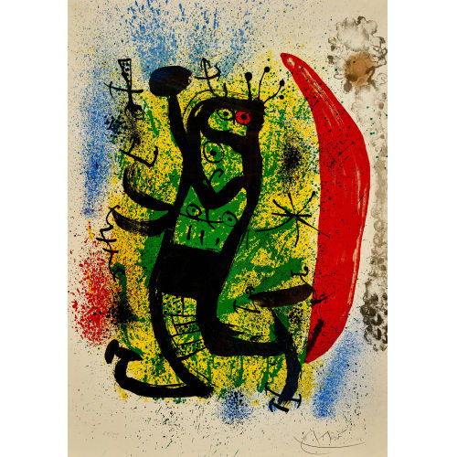 JOAN MIR� : 'Homard' (Kunst f�r Forschung) (DOBIASCHOFSKY AUKTIONEN AG)
