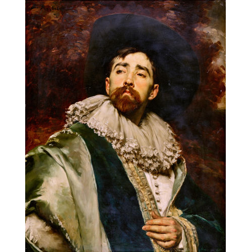 FERDINAND ROYBET : Portrait d'un gentilhomme (DOBIASCHOFSKY AUKTIONEN AG)
