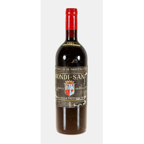 BIONDI-SANTI : Brunello di Montalcino, 1981 (DOBIASCHOFSKY AUKTIONEN AG)