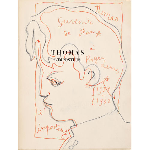 JEAN COCTEAU : 'Thomas l'Imposteur' (DOBIASCHOFSKY AUKTIONEN AG)