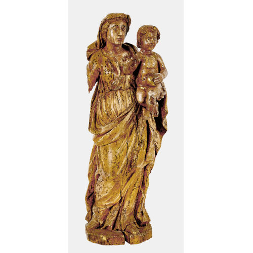 UM 1700 S�DALPENL�NDISCH : Madonna mit Kind (DOBIASCHOFSKY AUKTIONEN AG)