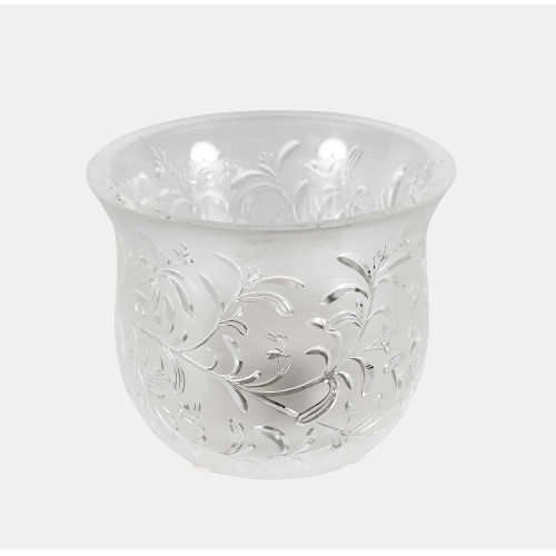 LALIQUE : Teelichtglas, Paris, um 2000 (DOBIASCHOFSKY AUKTIONEN AG)