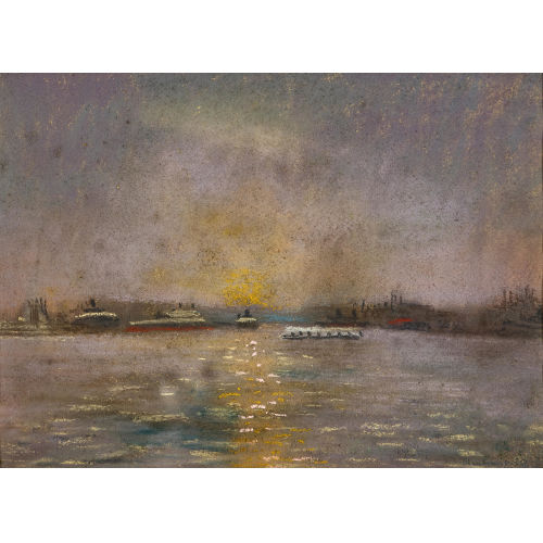 WERNER NEUHAUS : 'Hafen in Holland' (DOBIASCHOFSKY AUKTIONEN AG)