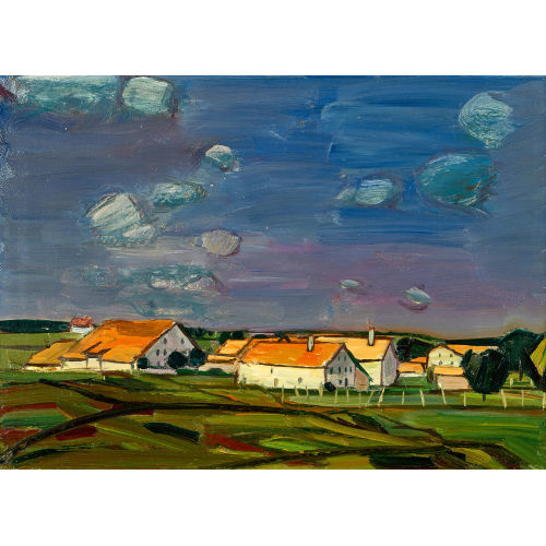 ALBERT SCHNYDER : 'Paysage d'�t�' (DOBIASCHOFSKY AUKTIONEN AG)