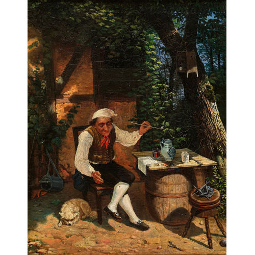 PHILIPP SCHMITZ : Sommerliche Mussestunde (DOBIASCHOFSKY AUKTIONEN AG)