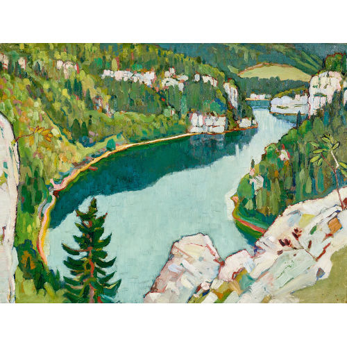 CHARLES L'EPLATTENIER : Le Doubs (DOBIASCHOFSKY AUKTIONEN AG)