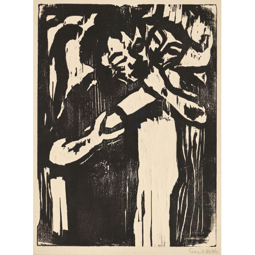 EMIL (EIGTL. HANSEN NOLDE : 'Junges Paar' (DOBIASCHOFSKY AUKTIONEN AG)