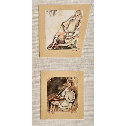 PAUL KLEE : 'Zwei Scizzen' (DOBIASCHOFSKY AUKTIONEN AG)