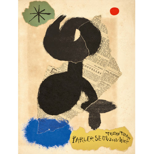 JOAN MIR� : Tristan Tzara: 'Parler seul. Po�me' (DOBIASCHOFSKY AUKTIONEN AG)