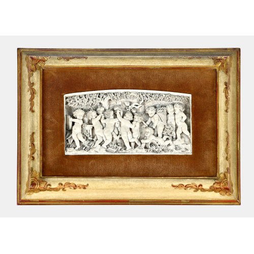 ELFENBEIN-RELIEF : Wohl Deutschland, 2. H�lfte 19. Jh (DOBIASCHOFSKY AUKTIONEN AG)