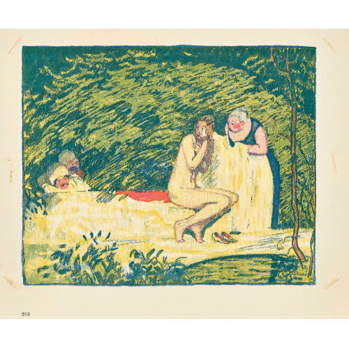 EMIL CARDINAUX : 'Susanna nach dem Bade' (DOBIASCHOFSKY AUKTIONEN AG)