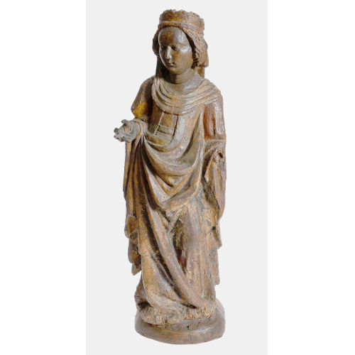 UM 1420-1430 BURGUND : Heilige Barbara (DOBIASCHOFSKY AUKTIONEN AG)