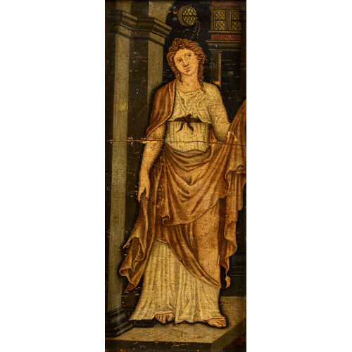 17./18. JH. FL�MISCH : Heilige in der Kirche (DOBIASCHOFSKY AUKTIONEN AG)