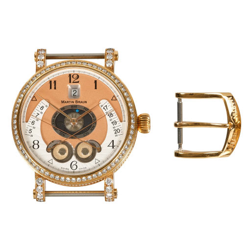 MARTIN BRAUN : Herrenarmbanduhr 'Eos-Boreas Astraios Royal' (DOBIASCHOFSKY AUKTIONEN AG)