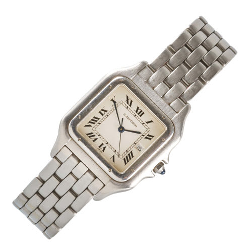 CARTIER : Herrenarmbanduhr 'Panth�re de Cartier' (DOBIASCHOFSKY AUKTIONEN AG)