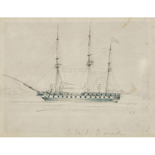 NICHOLAS POCOCK : 'H.M.S. David' (DOBIASCHOFSKY AUKTIONEN AG)