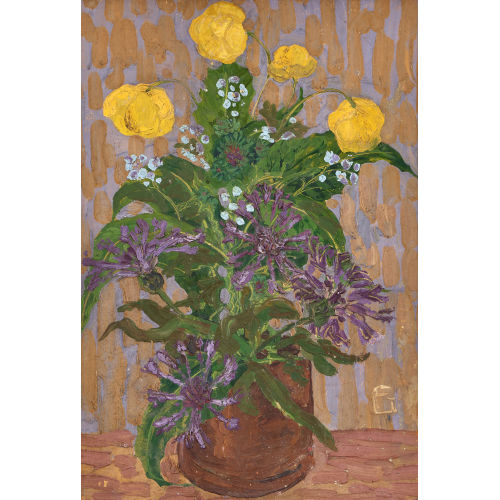 ERNST SAMUEL GEIGER : 'Blumen' (DOBIASCHOFSKY AUKTIONEN AG)