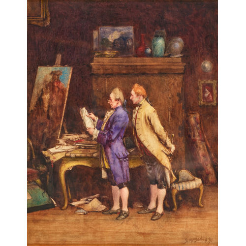 ALEXANDER BRANTINGHAM SIMPSON : 'Interesting deeds' (DOBIASCHOFSKY AUKTIONEN AG)