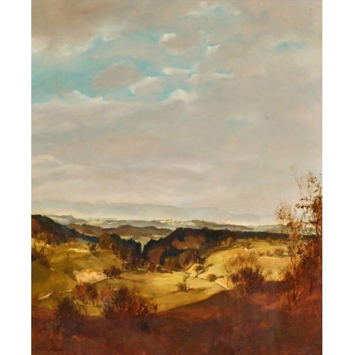 RUDOLF M�LLER : Herbstliche Landschaft (DOBIASCHOFSKY AUKTIONEN AG)
