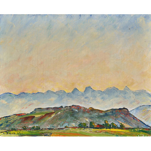LOUIS D�RR : Bernische Landschaft (DOBIASCHOFSKY AUKTIONEN AG)