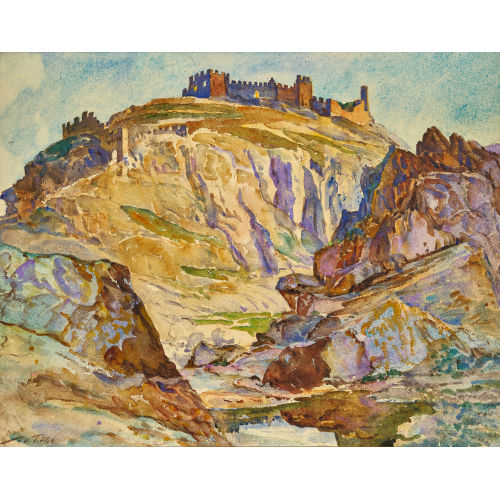 ADOLF TI�CHE : Schloss Tourbillon in Sion (DOBIASCHOFSKY AUKTIONEN AG)