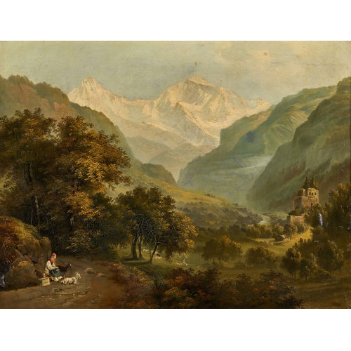 19. JH. SCHWEIZ : 'Jungfrau' (DOBIASCHOFSKY AUKTIONEN AG)