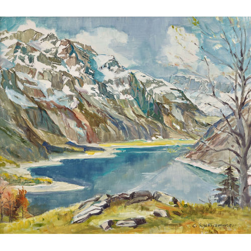 CARL SCHELLHAMMER : Bergsee (DOBIASCHOFSKY AUKTIONEN AG)