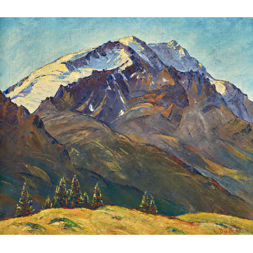 LOUIS D�RR : 'Piz Corvatsch' (DOBIASCHOFSKY AUKTIONEN AG)