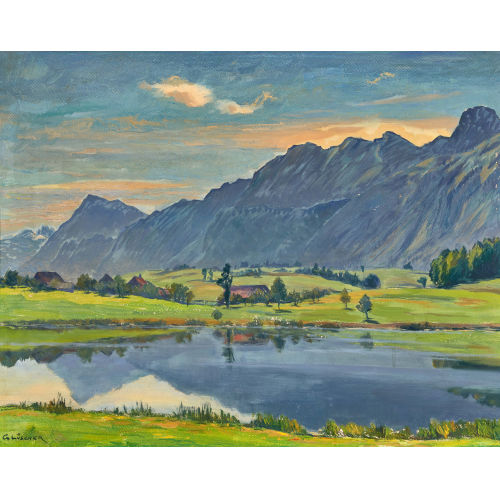 GOTTFRIED L�SCHER : Gerzenseeli (DOBIASCHOFSKY AUKTIONEN AG)