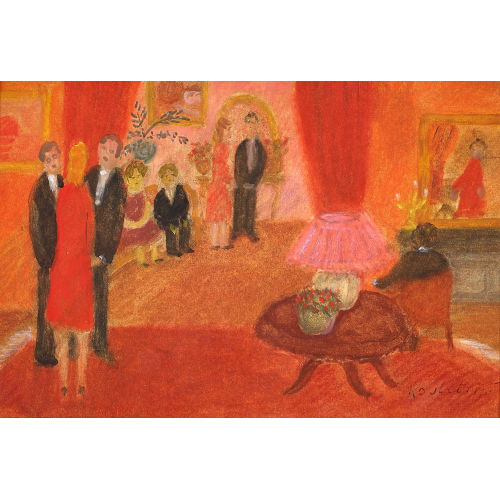 HENRY ROULET : 'Le Salon' (DOBIASCHOFSKY AUKTIONEN AG)