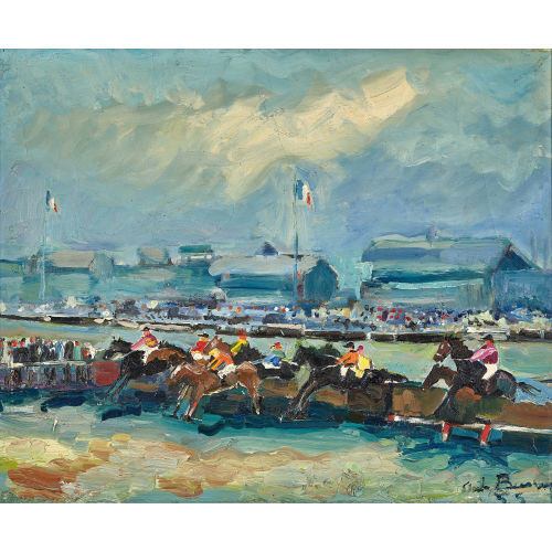 20. JH. FRANKREICH : 'Les courses, Paris' (DOBIASCHOFSKY AUKTIONEN AG)