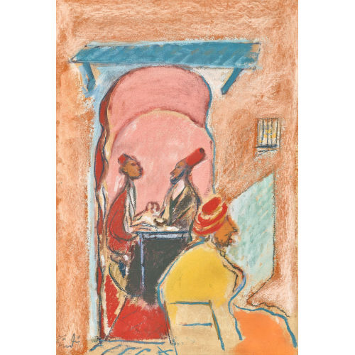 ALBERT) LINDI (EIGTL. LINDEGGER : Orientalische Szene (DOBIASCHOFSKY AUKTIONEN AG)