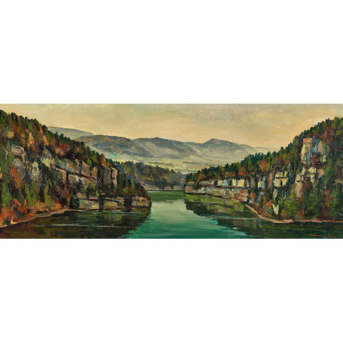 MAX CL�MENT : Paysage du Doubs (DOBIASCHOFSKY AUKTIONEN AG)