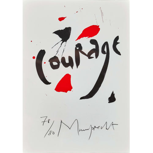 RUDOLF MUMPRECHT : 'Courage' (DOBIASCHOFSKY AUKTIONEN AG)