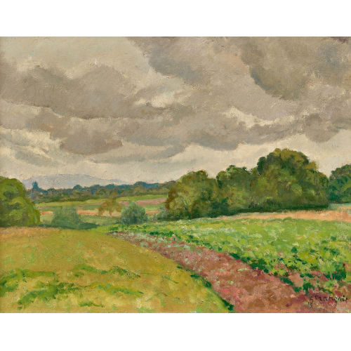 GUSTAVE (EIGTL. BARRAUD FRAN�OIS : 'Les nuages' (DOBIASCHOFSKY AUKTIONEN AG)