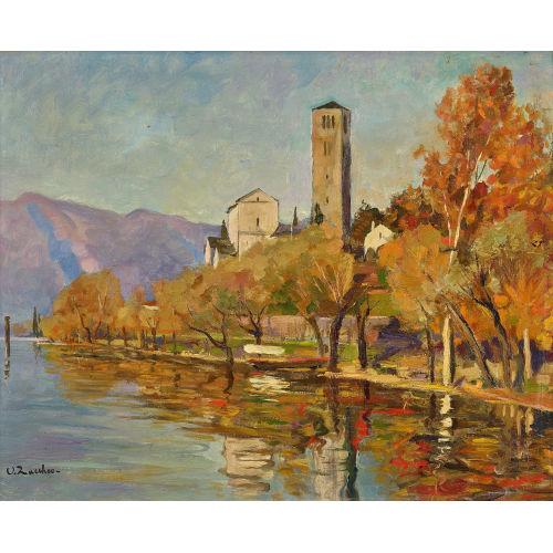 UGO ZACCHEO : Chiesa di San Quirico e Giolitta in Rivapiana (DOBIASCHOFSKY AUKTIONEN AG)
