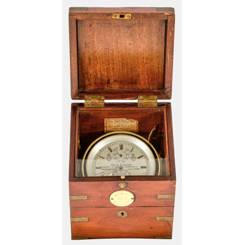 SCHIFFSCHRONOMETER : England, um 1900 (Reid & Sons) (DOBIASCHOFSKY AUKTIONEN AG)