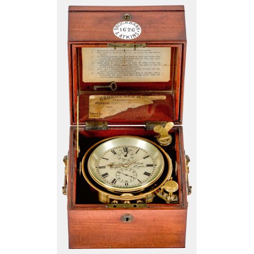 SCHIFFSCHRONOMETER : England, um 1900 (Brockbank & Atkins) (DOBIASCHOFSKY AUKTIONEN AG)