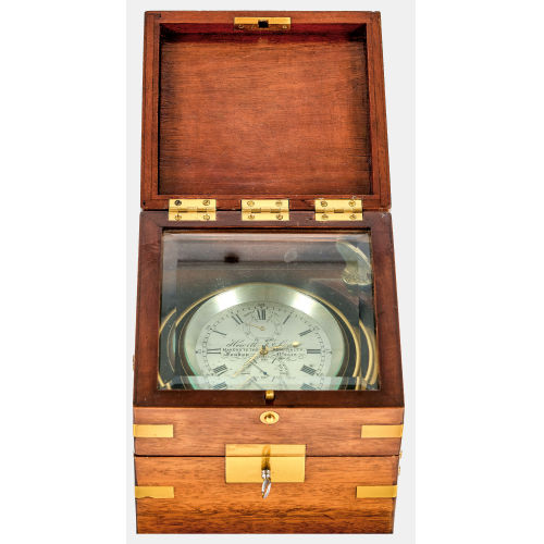 SCHIFFSCHRONOMETER : London, Ende 19. Jh. (Hewitt & Son) (DOBIASCHOFSKY AUKTIONEN AG)