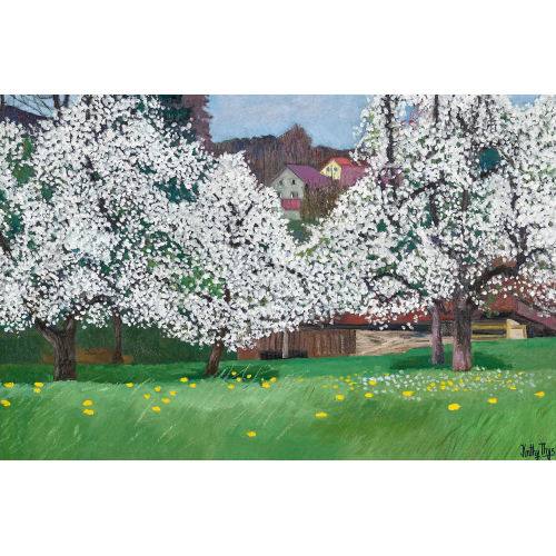 KATHY (EIGTL. THYS-BILL THYS : Bl�hende Obstb�ume (DOBIASCHOFSKY AUKTIONEN AG)
