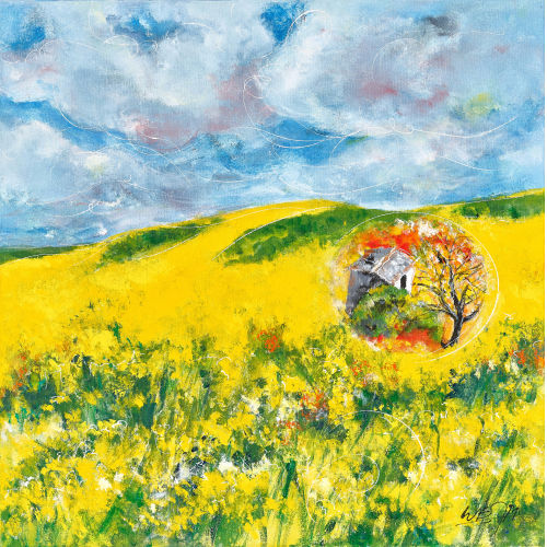 ALBAN WELTI : Sommerliche Feldlandschaft (DOBIASCHOFSKY AUKTIONEN AG)