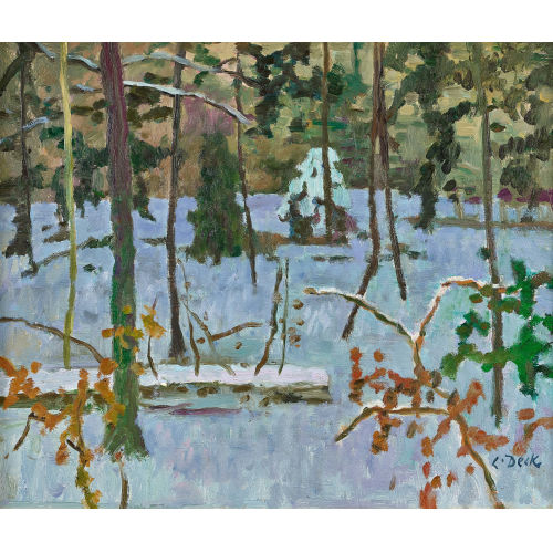 LEO DECK : 'Winterwald (Bremgartenwald)' (DOBIASCHOFSKY AUKTIONEN AG)