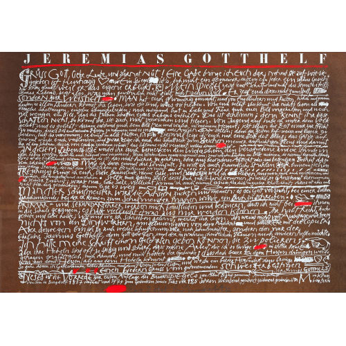 RUDOLF MUMPRECHT : 'Jeremias Gotthelf' (DOBIASCHOFSKY AUKTIONEN AG)