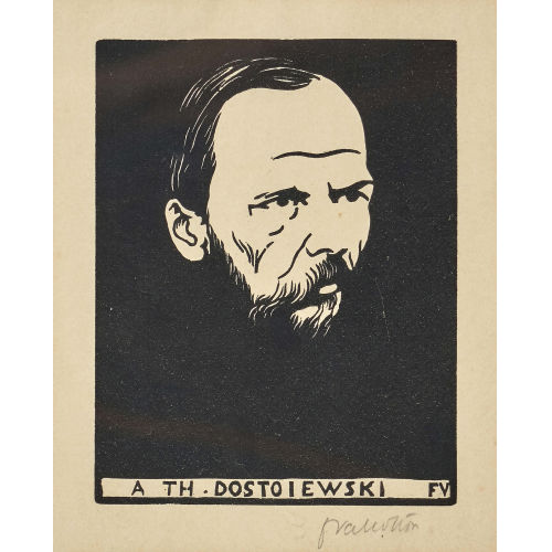 F�LIX VALLOTTON : 'A. Th. Dostojevsi' (DOBIASCHOFSKY AUKTIONEN AG)