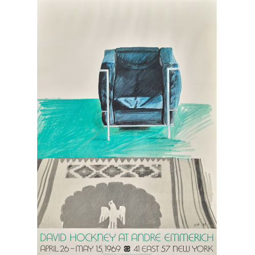 DAVID HOCKNEY : 'David Hockney at Andre Emmerich New York 1969' (DOBIASCHOFSKY AUKTIONEN AG)
