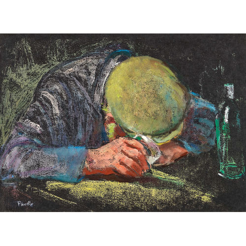 PAUL JAKOB) PAOLO (EIGTL. M�LLER : 'Der Trinker' (DOBIASCHOFSKY AUKTIONEN AG)