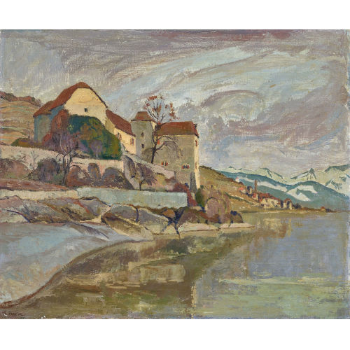 TH�ODORE PASCHE : Ch�teau de Gl�rolles et St-Saphorin (DOBIASCHOFSKY AUKTIONEN AG)